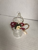 Kurt S. Adler hand crafter glass pitcher ornaments with tag - $14.43