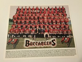 Tampa Bay Buccaneers Football Team Souvenir Photo Picture 9-1/2&quot;x8&quot; 2000 Season - £1.96 GBP