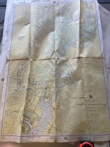 Vintage 1976 NOAA Map Of Passaic And Hackensack Rivers New Jersey 43” x 30”￼ - £3.94 GBP