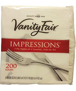 3-Ply Dinner Impressions Napkins - 200 Count - £40.17 GBP