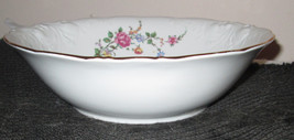 Wawel China Serving Bowl Pattern Moss Rose 9&quot; Made in Poland - £17.10 GBP