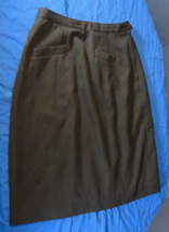 APPROVED USN U.S. NAVY BLACK AUTHORIZED DRESS UNIFORM SKIRT 12R - $31.58