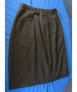 APPROVED USN U.S. NAVY BLACK AUTHORIZED DRESS UNIFORM SKIRT 12R - $43.73 CAD