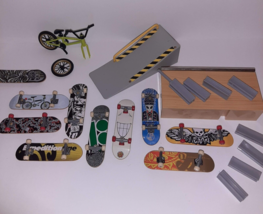 Tech Deck Fingerboard Mixed Lot x10 + Bike Tools Wheels Trucks + More - $29.70