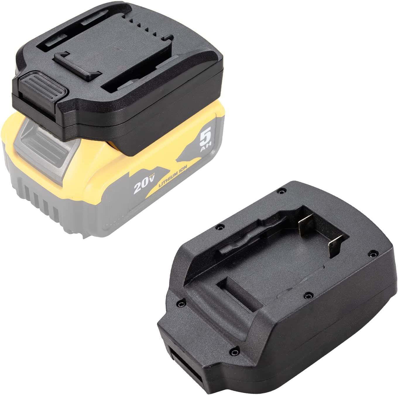 Worx 20V Wa3520 Wa3525 Wa3575 Wa3578 Power Tool Battery To Dewalt 18V/20... - $39.92