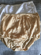 (2) Vintage L/7 Underscore JC Penney Nylon Women&#39;s Pin-Up Girl Panties B... - $15.93