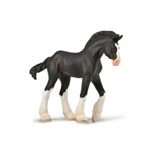 CollectA Clydesdale Foal Figure (Medium) - Black - £19.22 GBP