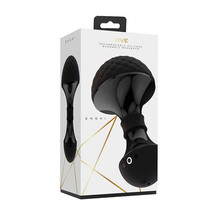 VIVE ENOKI Rechargeable Bendable Silicone Massager Black - £75.33 GBP
