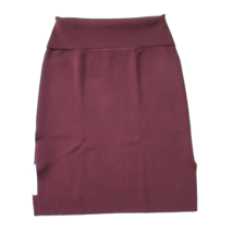 NWT MM. Lafleur Harlem in Chestnut Foldover Waist Stretch Knit Pencil Skirt 1+ - £38.99 GBP