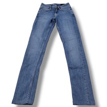 Allsaints Jeans Size 24 23x26.5 All Saints Mast Skinny Jeans Stretch Altered Hem - £29.59 GBP