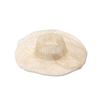 Doll Hat  4&#39;&#39; natural sinamay Darice # 2804-70 - £2.20 GBP