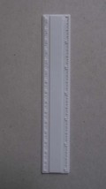 10 - New White 6 inch / 15 cm Multi-use Plastic Ruler - $12.50