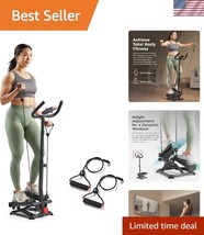 Adjustable Hydraulic Smart Stepper with Non-Slip Pedals - Maximum 330 LB... - $149.99