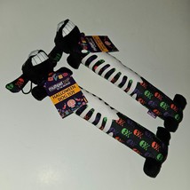 NWT 2 Skeleton Halloween Plush Squeaky Dog Toys Lot 12&quot; Long Multipet - $15.79