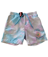 PINK FLOYD Men&#39;s Shorts Swim Trunks Large 34/36 Tie Dye Mesh Lined Upf +... - $66.33 CAD