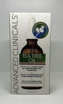 Advanced Clinicals Tea Tree Oil Clears Redness and Bumps 1.8 Fl Oz (53mL) - £10.89 GBP