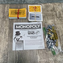 Doctor Who Monopoly 50th Anniversary Collector&#39;s Edition Board Game Part... - £7.41 GBP