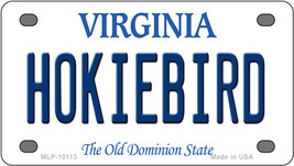 Hokiebird Virginia Novelty Mini Metal License Plate Tag - £11.72 GBP