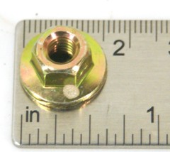 (25) - - M6-1.25 Hex-Nut-Metric 10mm Hex Flange Nut –7911 - £7.00 GBP