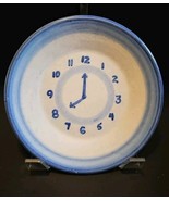 Country Scene Blue by M A HADLEY CLOCK 8:00 Salad Plate 7 7/8 in Discont... - $70.91 CAD