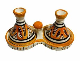 Gge &quot;Melh Orange&quot; Tagine Multi-Purpose Salt &amp; Pepper Small Moroccan Tajine - £18.99 GBP