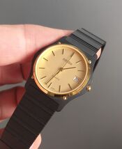 Vintage Swiss Electronic Quartz Watch Herodia 1980’s NOS Unworn Uhr PVD - €94,43 EUR