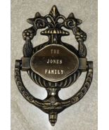 Jones Family Door Knocker - $9.46