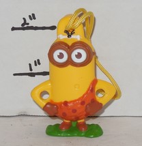 2015 Caveman Minion 2.5&quot; General Mills Cereal Backpack Charm Despicable Me - $9.60