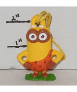 2015 Caveman Minion 2.5&quot; General Mills Cereal Backpack Charm Despicable Me - £7.59 GBP