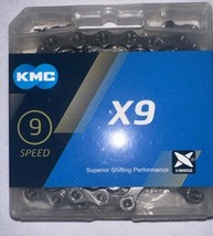 KMC 9-Speed X9 Bike Chain Road MTB 116L fits Shimano SRAM Campy Stretch-... - £14.41 GBP