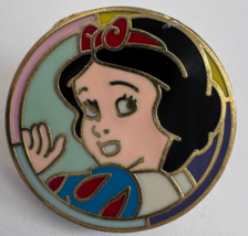 Vintage Disney Princess 1 of 5 Snow White Stain Glass Mini Pin - $26.72