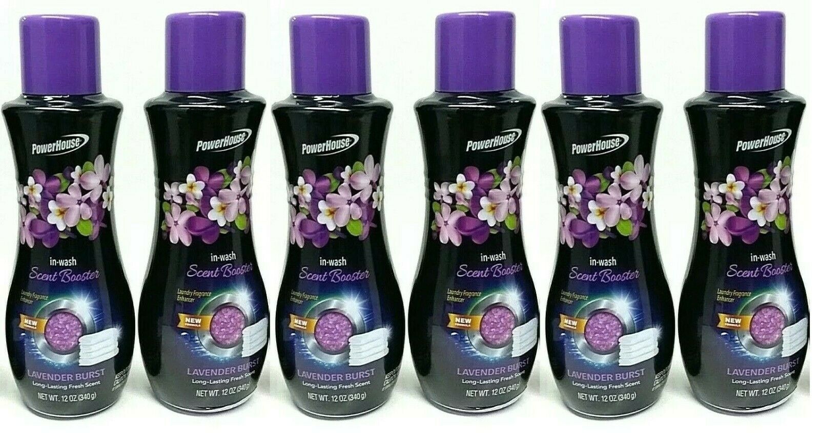 LOT 6 x CRYSTAL LAVENDER LAUNDRY FRAGANCE ENHANCER IN WASH SCENT BOOSTER... - $39.59