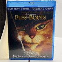 Puss in Boots (Two-disc Blu-ray/DVD Comb Blu-ray - $4.66