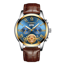 Fenzun Watch Men&#39;s Tourbillon Watch Men&#39;s Quartz Steel Belt Multifunctional Men&#39; - £23.98 GBP