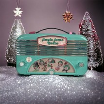 Mr. Christmas Jingle Jams Radio Green Decoration Retro Look NEW - $24.25