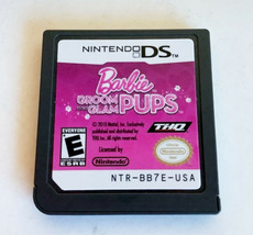 Barbie: Groom And Glam Pups Nintendo Ds 2010 Video Game Cartridge Only - £7.73 GBP