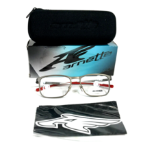 Arnette Eyeglasses Frames WOOt! 6116 700 Grey Red Square Full Rim 53-17-140 - £49.60 GBP