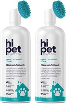 Pack of 2 / HiPet Natural Paw Cleaner Foam, Paws and Maintains The Moist... - £25.13 GBP