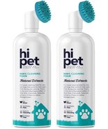 Pack of 2 / HiPet Natural Paw Cleaner Foam, Paws and Maintains The Moist... - £25.18 GBP