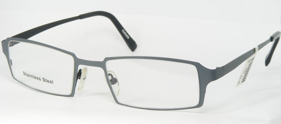 PUALANI 1504 Col.3 MATT SLATE GREY EYEGLASSES GLASSES METAL FRAME 51-20-... - $56.91