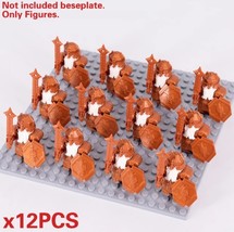 Lot 12 Pcs Medieval Uruk-Hai Dwarf Soldier Elves Gondor LOTR Minifigures #5 - £15.02 GBP