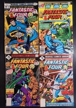 FANTASTIC FOUR BRONZE AGE LOT OF 4 MARVEL 1978 (#194, 195, 197, 200) FN+... - £11.46 GBP