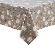 Tablecloth Protector 60 x 80-inch Crystal Clear Vinyl Drop Style .06mm P... - $15.18