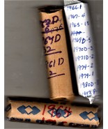 Jefferson Nickels  3 rolls of assorted dates (1960-1980) - $25.97 CAD