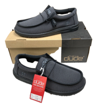 Hey Dude Wally L Sox l Black Mens Size  9  - $33.89