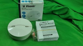 [NEW VISONIC (MCT-426) (315) WIRELESS SMOKE DETECTOR - WHITE - $37.48
