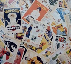 Lot of 32 Old Memories Forever Old Movie &amp; Ads Poster Vintage Postcards - £5.47 GBP