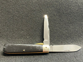Vtg Camillus New York 2 Blade Electricians Lock Blade Knife Made in USA - £31.93 GBP