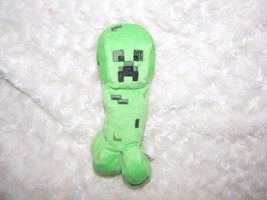 Minecraft Stuffed Plush Green Creeper Guy &amp; Bonus Square Frog Toad Toy Lot - £31.72 GBP