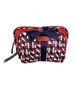 NAUTICA 2pc Case Travel Toiletry Cosmetic Bags Red White Blue Gift Editi... - £11.67 GBP